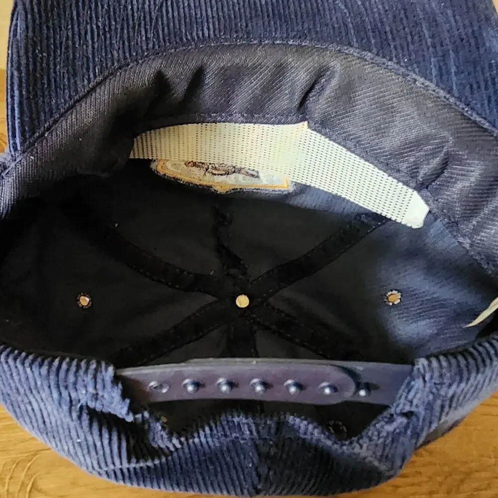90s Vintage Camel Joe Cigarettes Corduroy Hat Smooth Character Snapback Cap